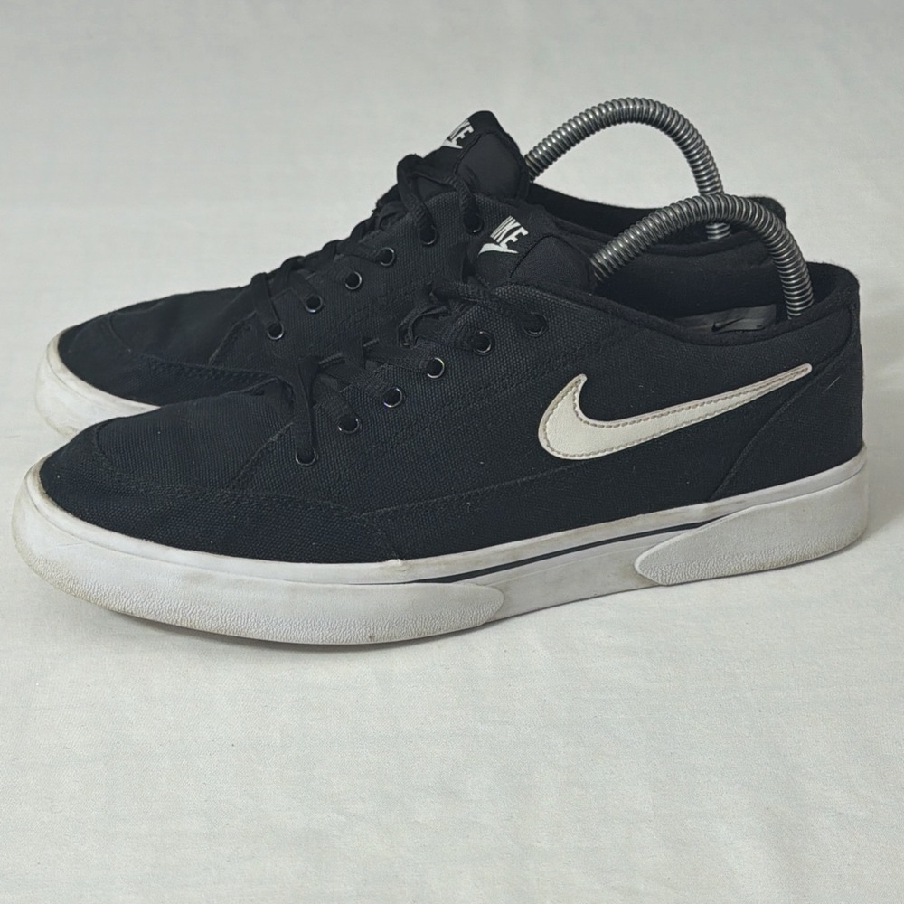 Nike GTS 16 TXT Black White 840300 010 Retro Swoosh Logo Canvas Sneakers Men 8.5 - Picture 13 of 16